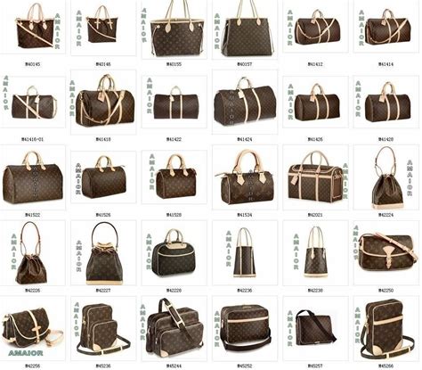 louis vuitton bag models|louis vuitton bag types.